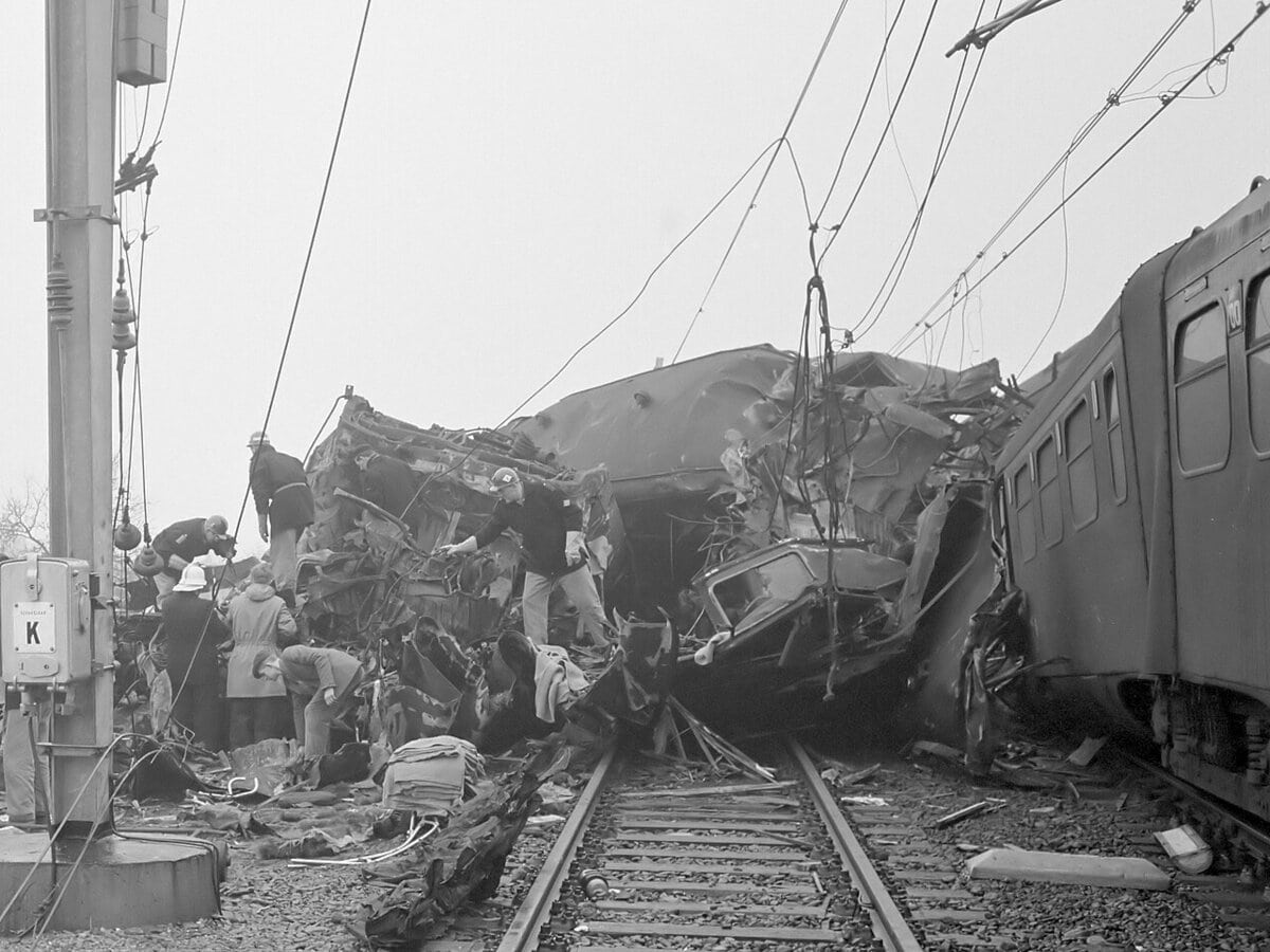 Treinramp bij Harmelen