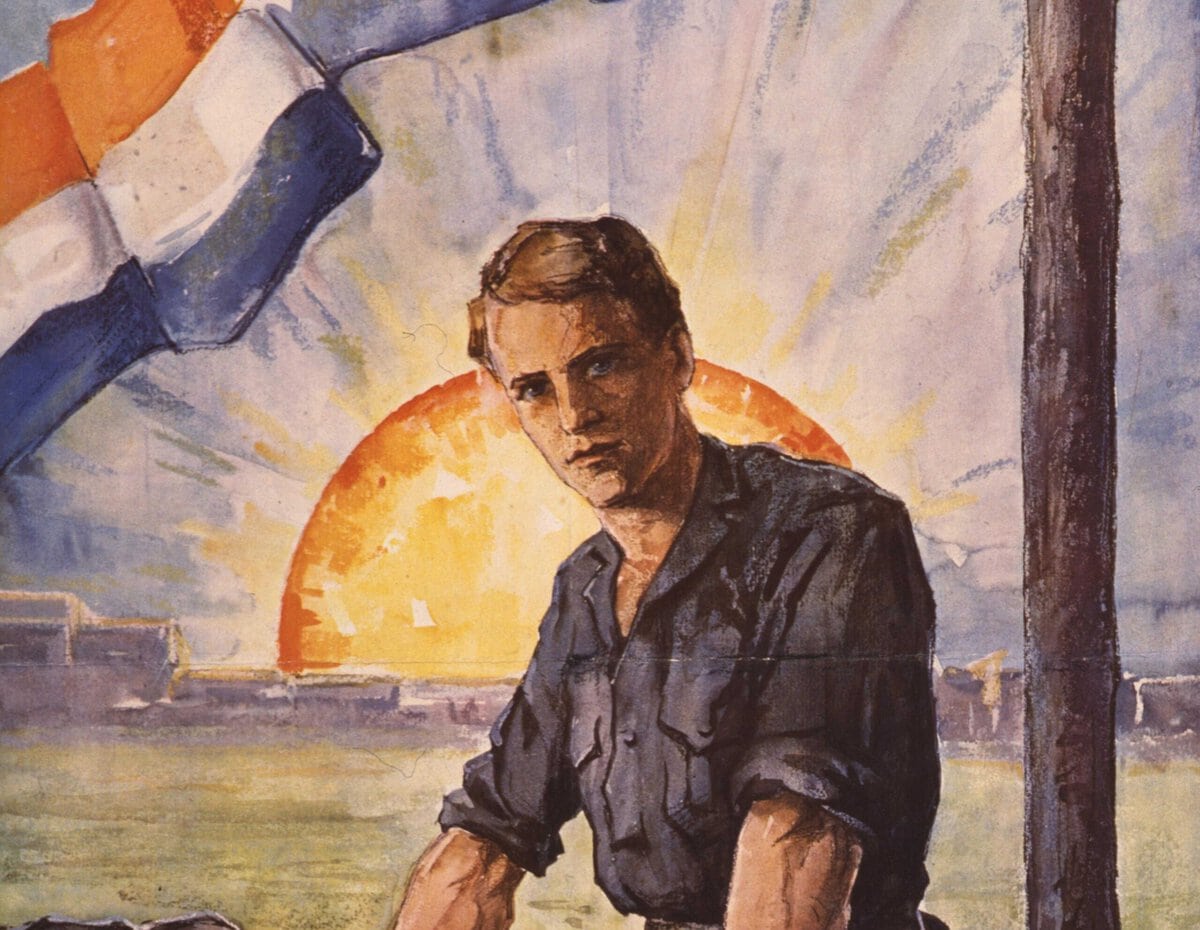 Affiche van de NSB