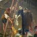 Martelaren van Gorcum worden opgehangen