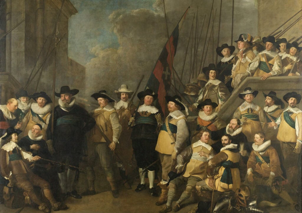 Amsterdamse schutters in 1642