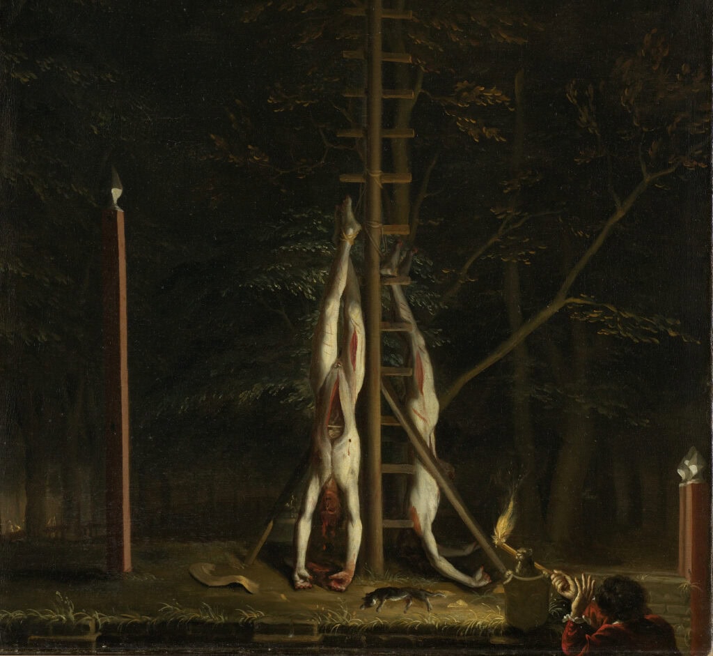 De verminkte lichamen van de gebroeders De Witt