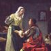 Bordeelscène. Frans van Mieris de Oudere, olieverf op paneel, rond 1670. (Mauritshuis, Den Haag)