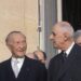 De Gaulle met Adenauer