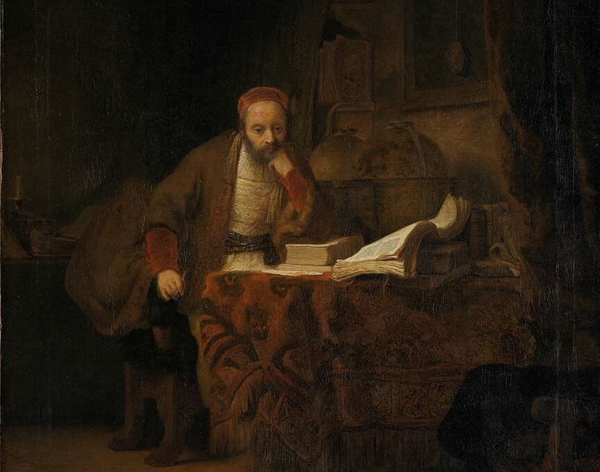 Academici namen een hap zand om niet boven hun boeken in slaap te vallen