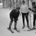 De eerste wintersporters gebruikten ski’s van drie meter lang