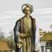 Een hadji in Indië. Uit het boek Nederlandsch OostIndischen Typen door Auguste van Pers, circa 1854.