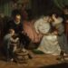 Charlotte de Bourbon verpleegt Willem van Oranje, die gewond is geraakt bij een aanslag. Nicolaas Pieneman, 1840.