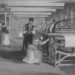 Weefgetouw in Engeland tijdens de Industriële revolutie