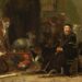 Satire op de berechting van Oldenbarnevelt. Cornelis Saftleven, 1663.