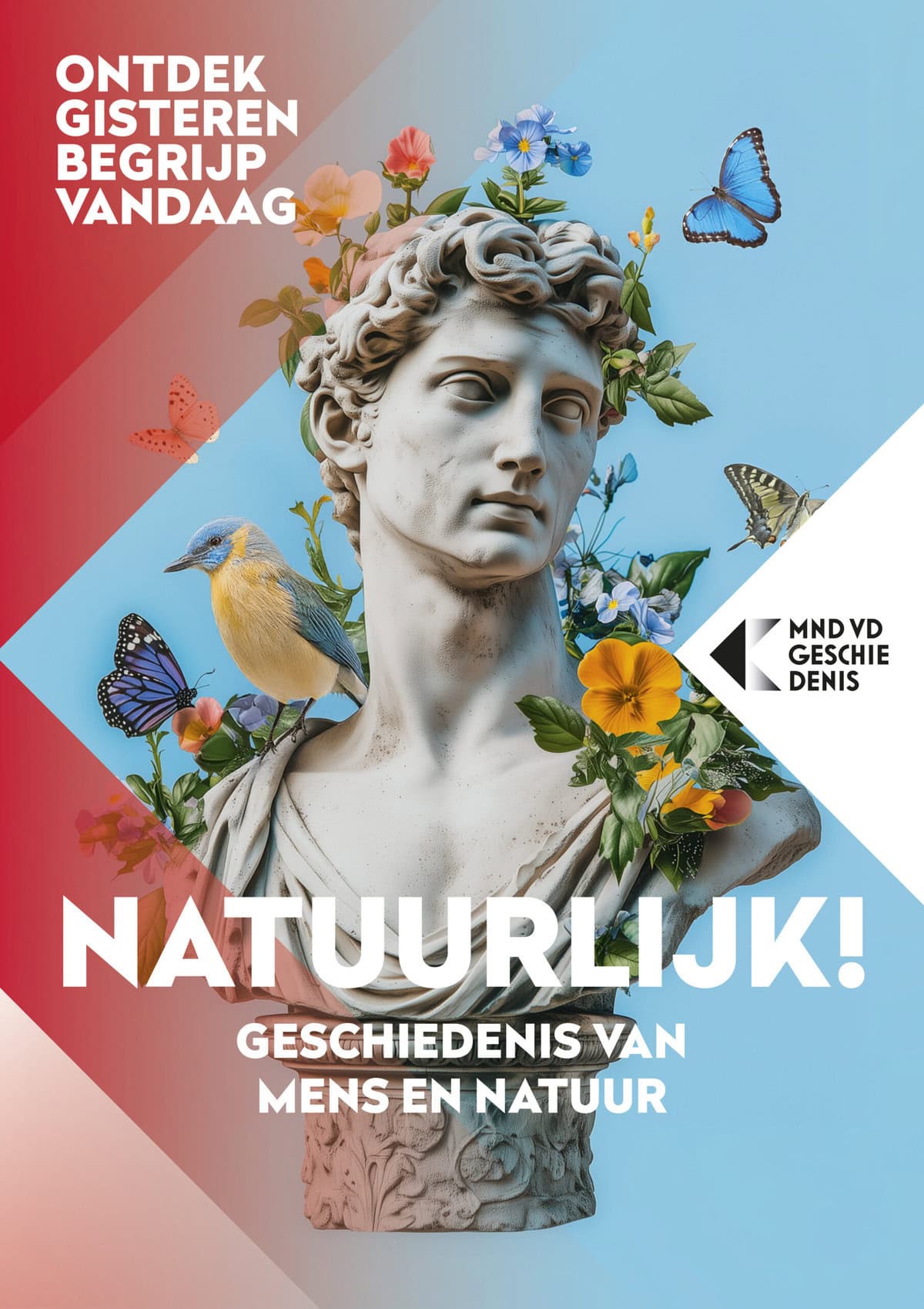 Maand van de Geschiedenis poster met thema Natuurlijk