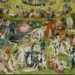Detail van De tuin der lusten. Schilderij door Jeroen Bosch, circa 1480.