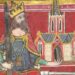 Koning Offa, veertiende-eeuwse illustratie.