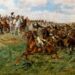 Charge van de Franse kurassiers bij Friedland op 14 juni 1807 door Ernest Meissonier, circa 1875.