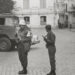 Gewapende troepen bij het presidentieel paleis tijdens de coup op 17 juli 1980.