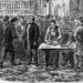 Andrew Johnson verleent gratie of amnestie aan Zuiderlingen Harpers Weekly 1865