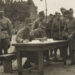 Opkomst van dienstplichtigen voor een oefening in mobilisatietijd 1939