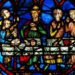 Glas-in-loodraam in de kathedraal van Chartres