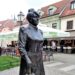 Standbeeld van Zagorka in Zagreb