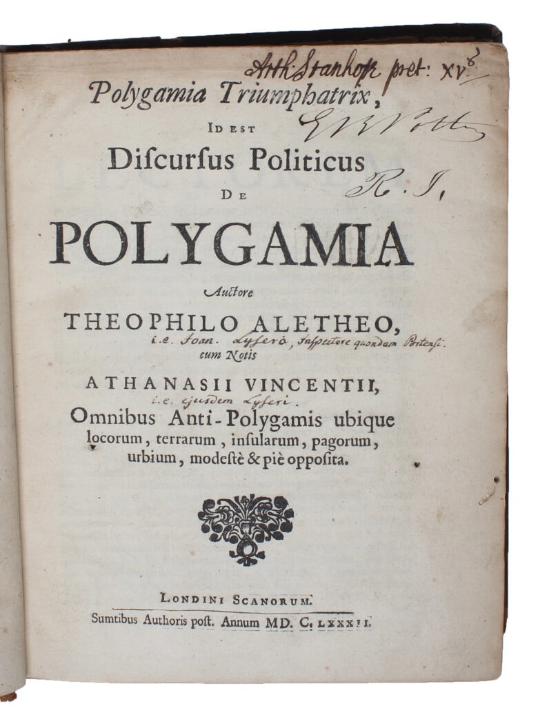 Polygamia van Johann Leyser