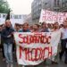 Poolse demonstranten in 1980