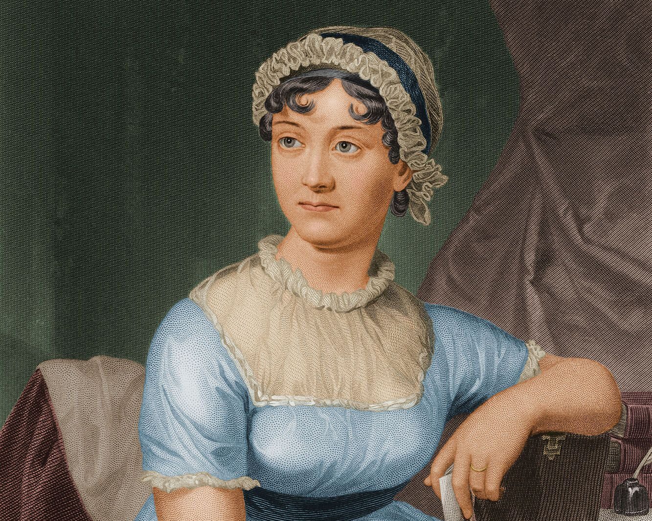Gravure van Jane Austen