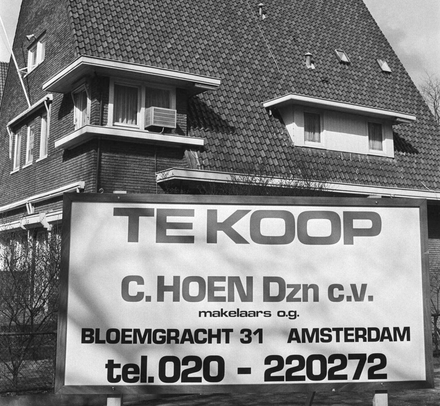 Huis te koop in Amsterdam, 1980 C Nationaal Archief