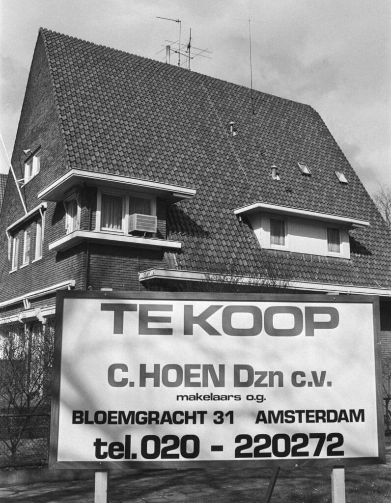 Huis te koop in Amsterdam, 1980 C Nationaal Archief