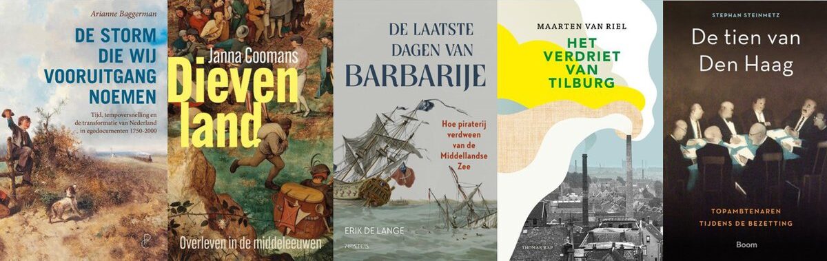 Shortlist bekend Libris Geschiedenis Prijs 2025