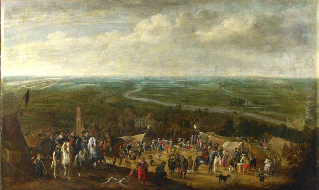 Frederik Hendrik belegert Den Bosch in 1629