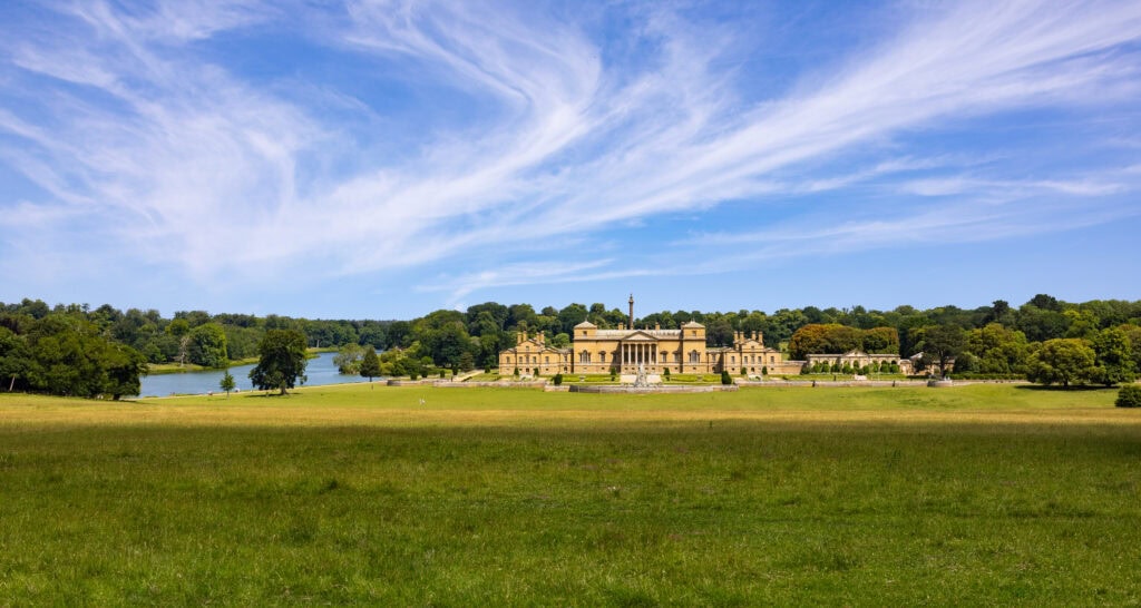 Het Britse landhuis Holkham Hall