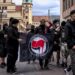 Demonstratie van antifa