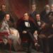 Washington Irving met vrienden