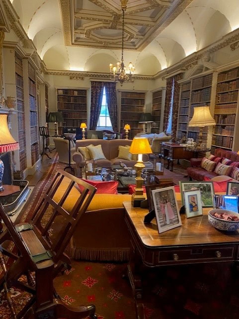 Woonvertrek in Holkham Hall