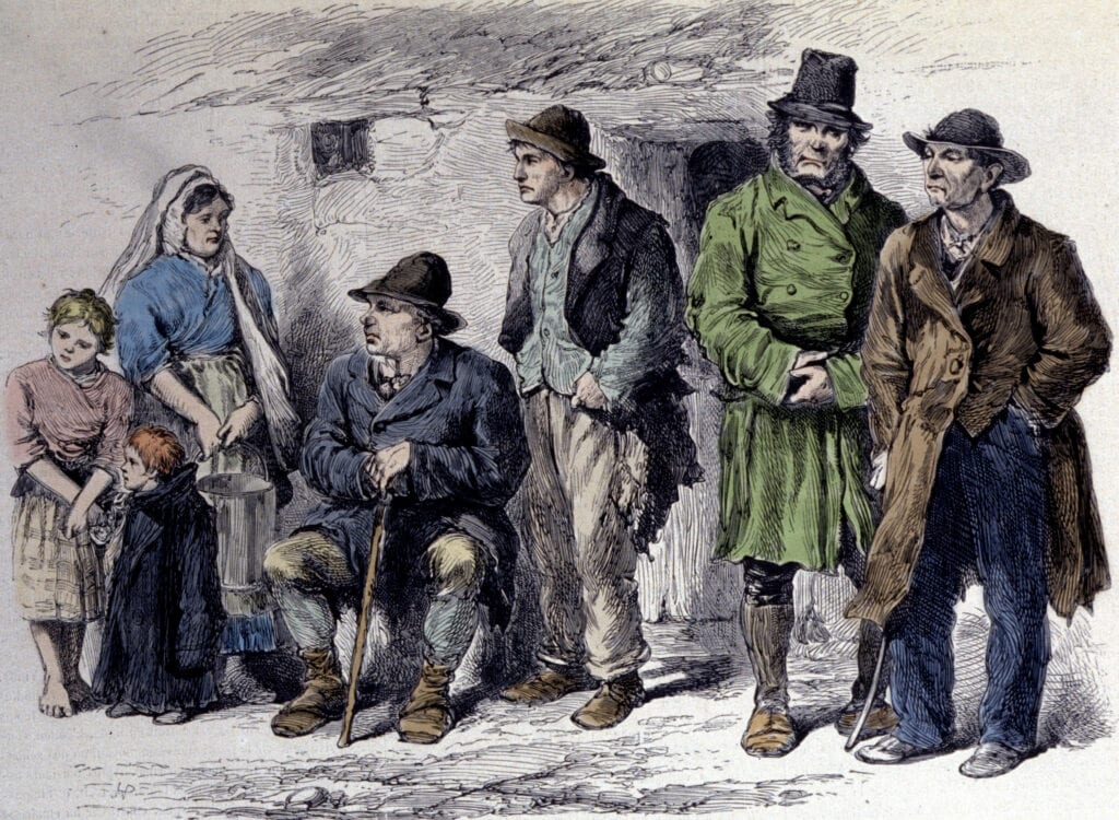 Arme Ieren in de regio Kildare