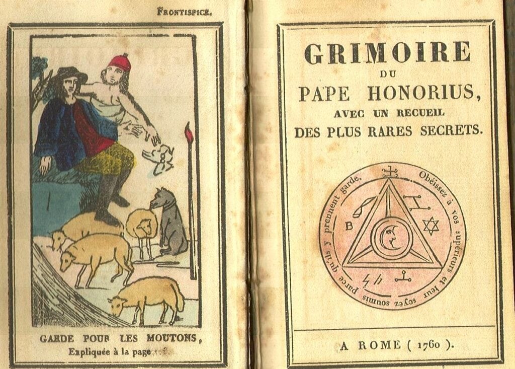 De middeleeuwse grimoire van paus Honorius