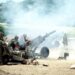 Howitzers gebruikt tijdens de invasie van Grenada