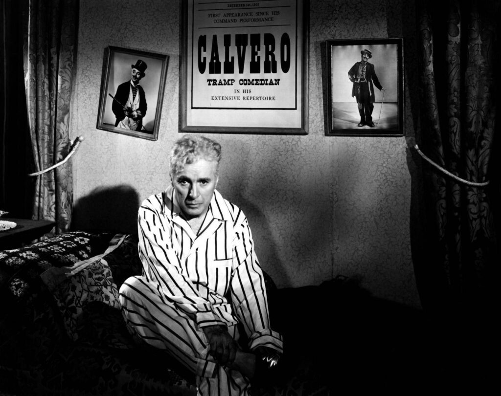 In Limelight speelt Chaplin zichzelf