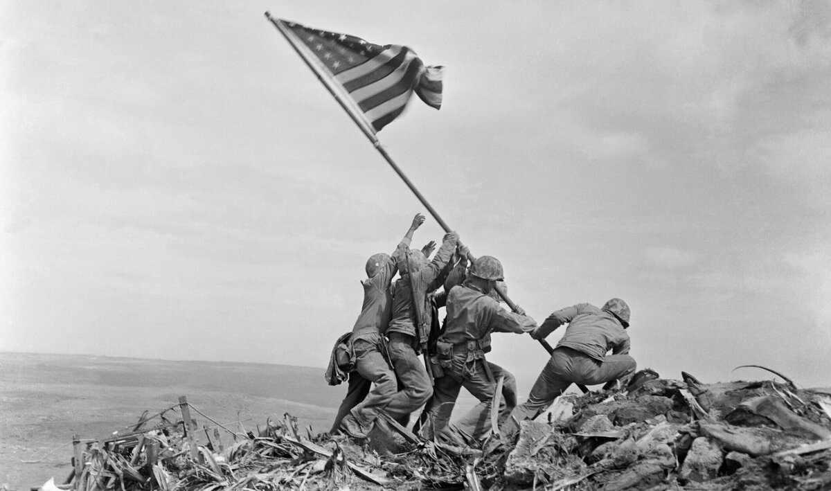 Iwo Jima iconischa beeld