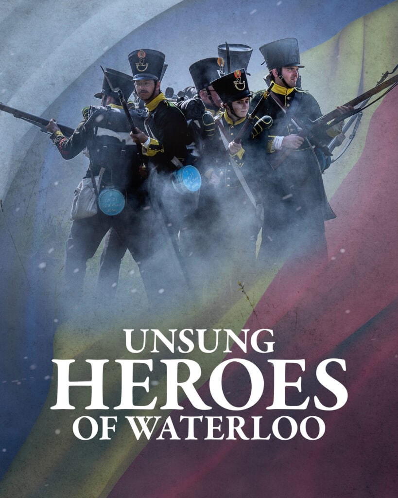 Poster Unsung Heroes of Waterloo