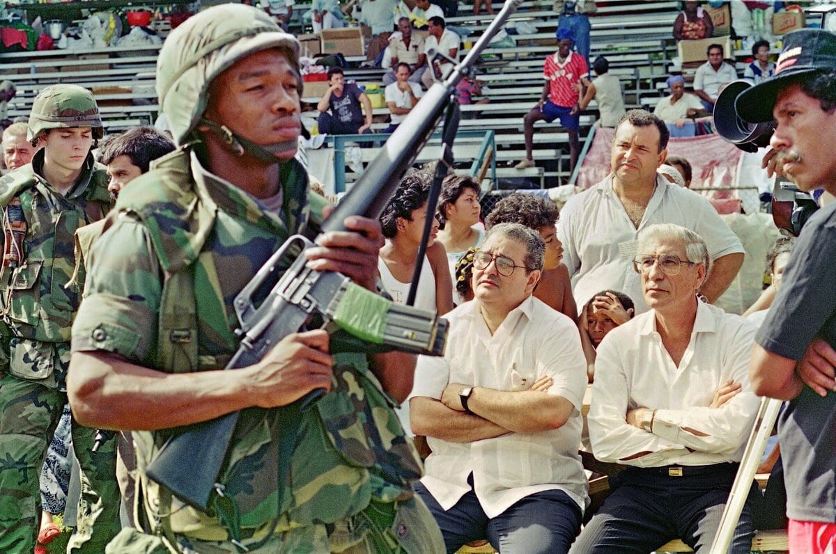 Amerikaanse soldaten in Panama