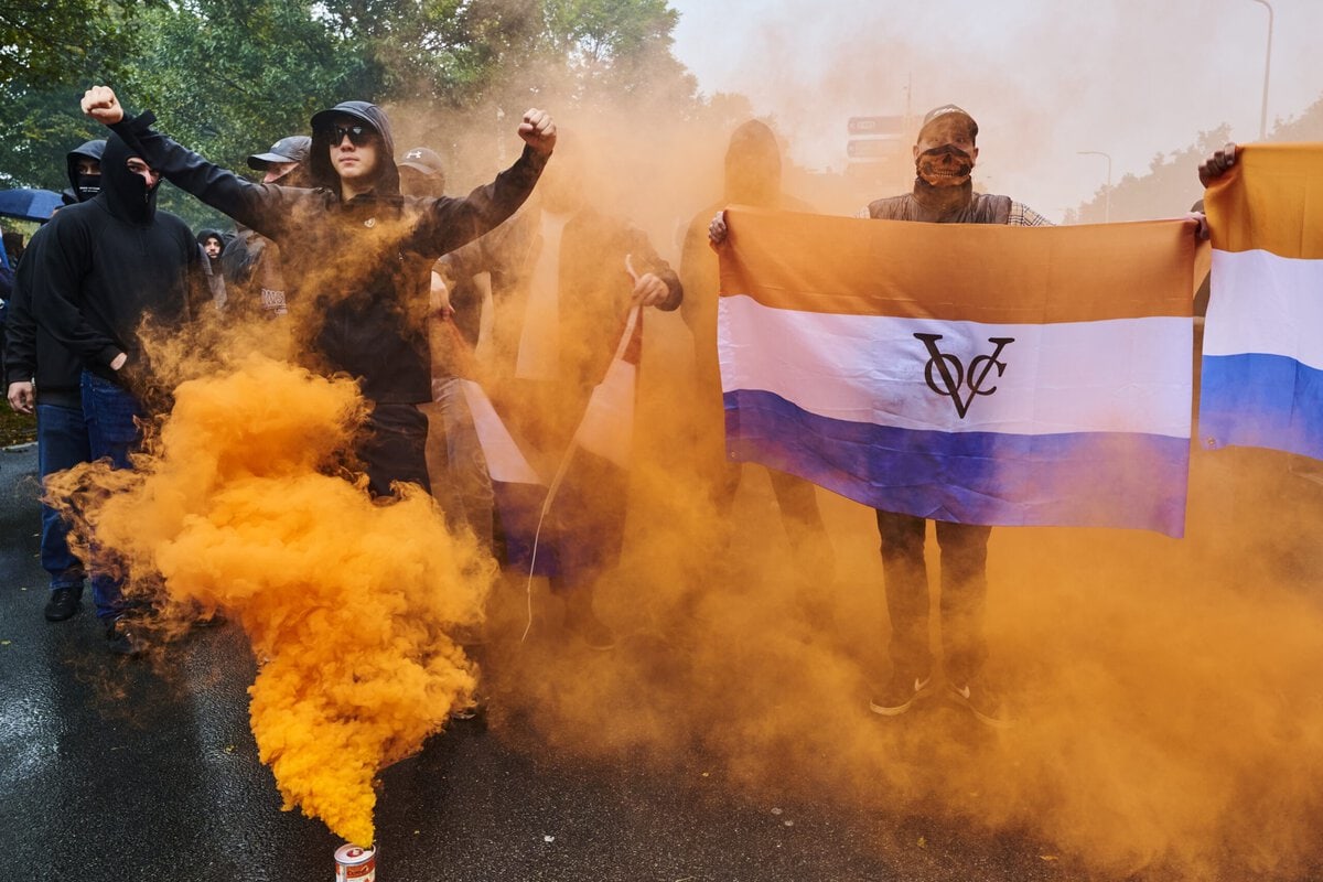 Anti-Immigratie demonstratie escaleert in Den Haag