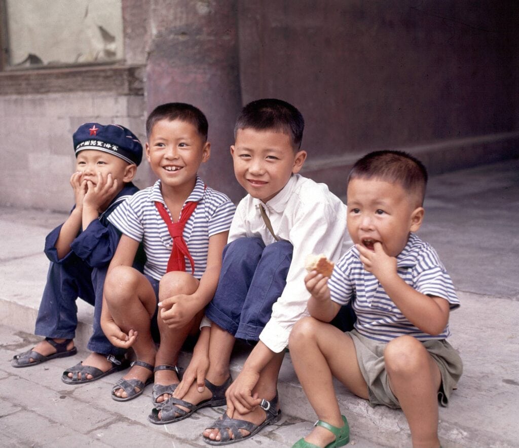 Chinese jongetjes in 1999