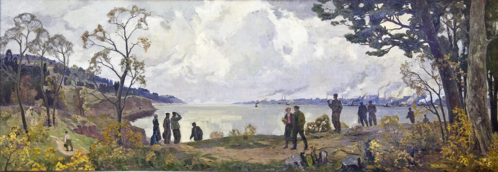 De ‘autonome industriële kolonie’ Kemerowo in de zomer