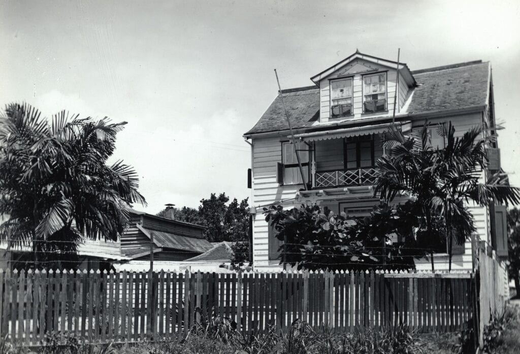 Het Vluchtelingenhuis in Paramaribo