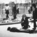 Dode studenten bij de Kent State Massacre