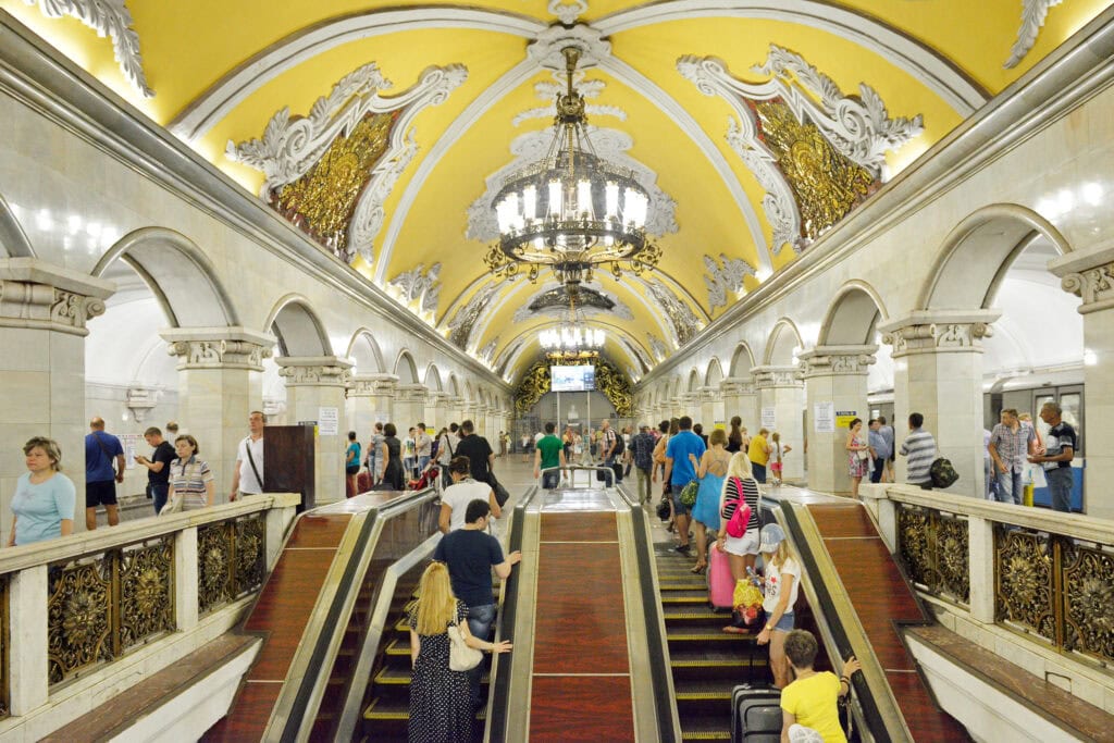 De Moskouse metro in 2017