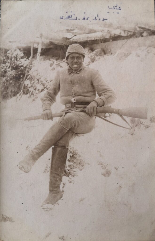 Soedanese soldaat in Eerste Wereldoorlog