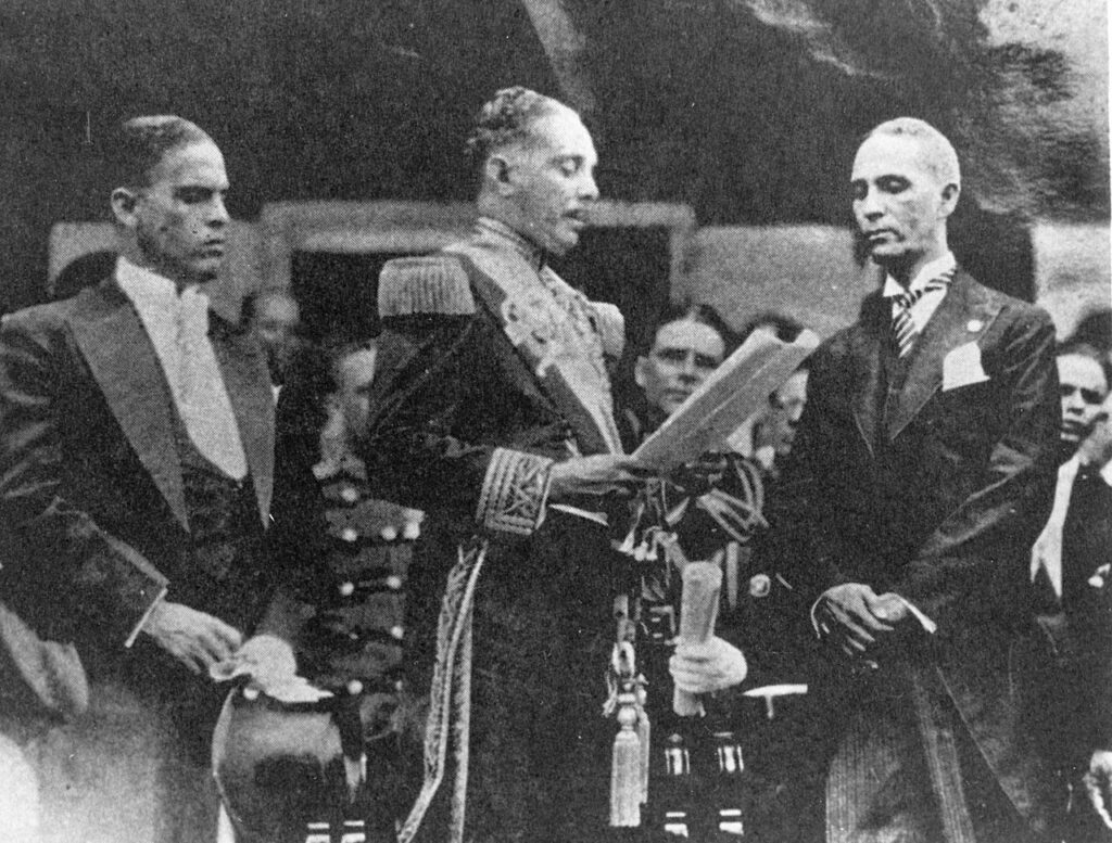 Trujillo wordt ingezworen als president