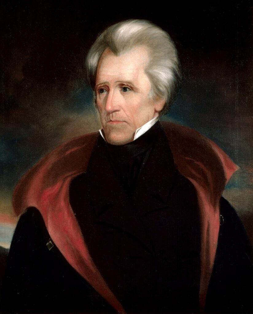 Andrew Jackson, de zevende president van de Verenigde Staten