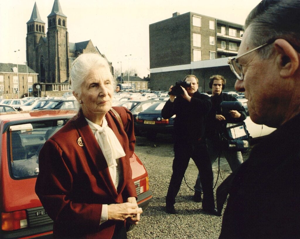 Florrie Rost van Tonningen bij de rechtbank